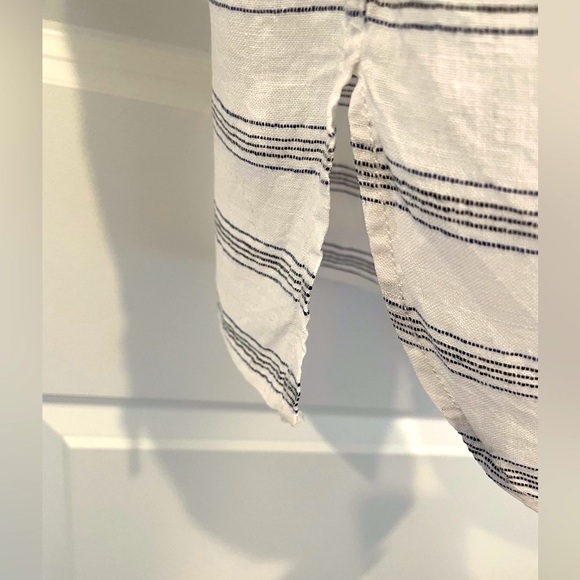 🌺 Garnet Hill Linen Tunic Top - Picture 8 of 8